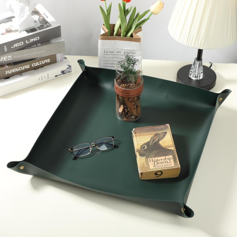 Covoraș de grădină din piele, impermeabil, piele PVC bidirecțională, pentru transplantarea plantelor în ghivece și lucrări cu sol; greutate aproximativ 350 g