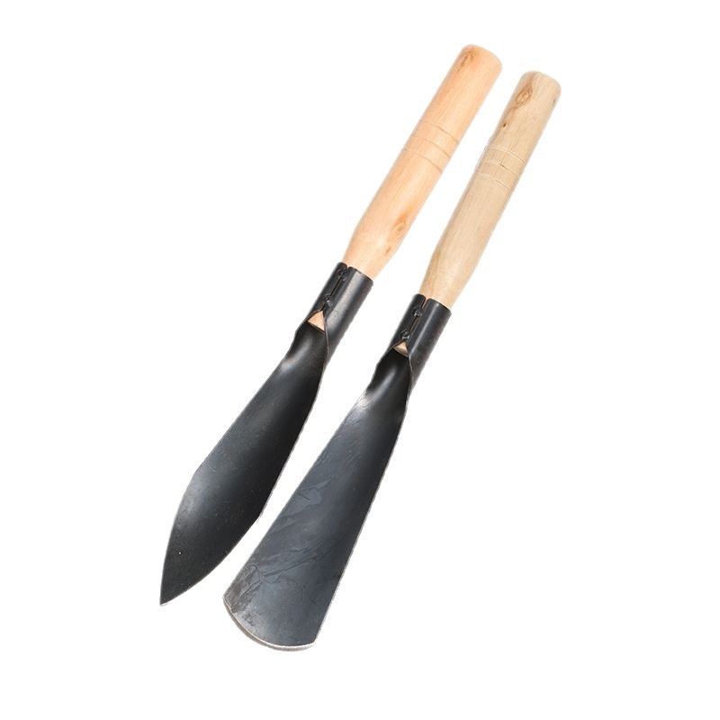 Lopată de grădină din oțel mangan pentru plantarea florilor și săpatul solului, unelte de grădinărit