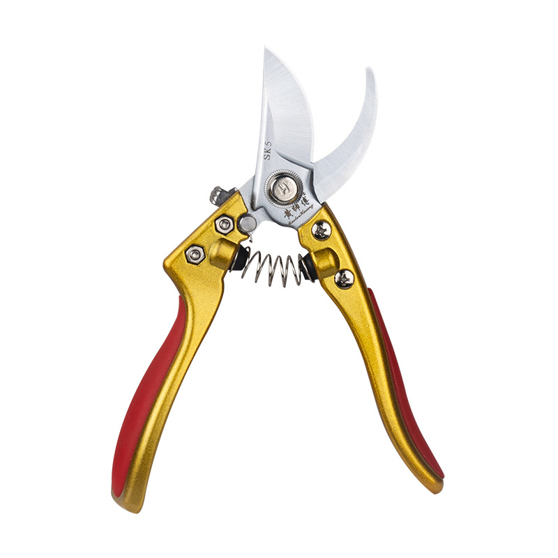 Foarfecă de tăiat fructe pentru pomi, design ergonomic ce economisește efortul, foarfecă de grădină Master Huang din oțel SK5