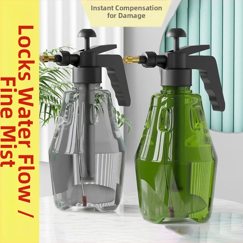 Sticlă de udare cu dublu scop, presiune aer, pentru grădinărit de acasă, plastic