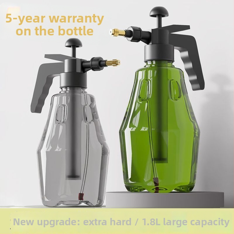 Sticlă de udare cu dublu scop, presiune aer, pentru grădinărit de acasă, plastic