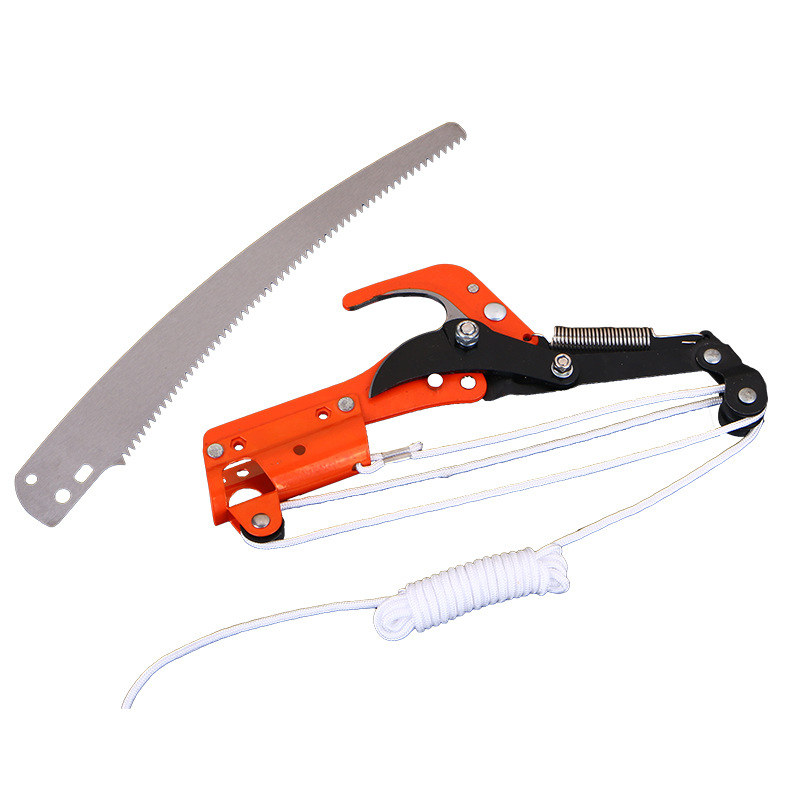 Senba 2-în-1 foarfecă pentru crengi înalte, cu design cu trei role, lamă de 65 mm, greutate 810 g