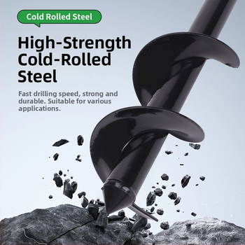 Set de burghie spiralate pentru forarea solului — Digging, destinat cultivatorilor agricoli