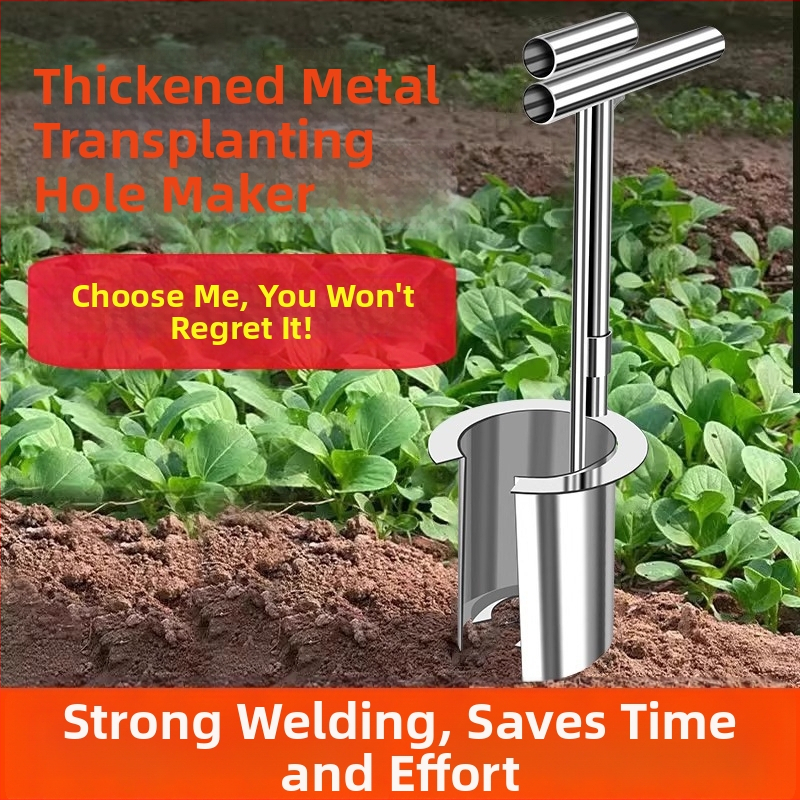 Nástroj na presádzanie sadeníc pre zeleninu, vrtanie dier, ľahké ovládanie