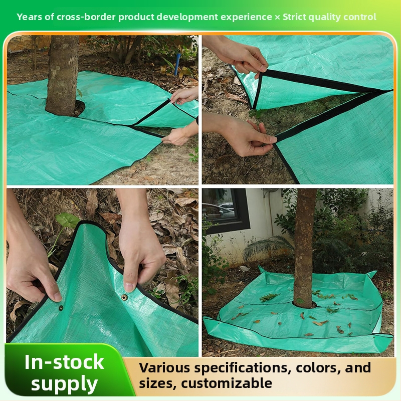 Lapai surinkimo pledas – sodo ir lauko naudojimui (Plastikas; Sodas/ Lauko naudojimas; Atsparus vandeniui; Autorizuotas privatus prekinis ženklas)