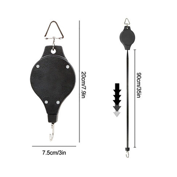 Закачалка за саксийни растения за домашна градина (Марка: Aochi; Материал: кука от неръждаема стомана; Тип: Друг; Приложимо: Домашна градина)