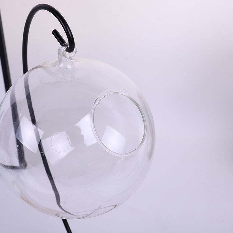 Suport pentru sticlă de agățat • Material: Fier • Stil geometric • Personalizare disponibilă • Finisaj prin vopsire cu spray • Design modern și minimalist