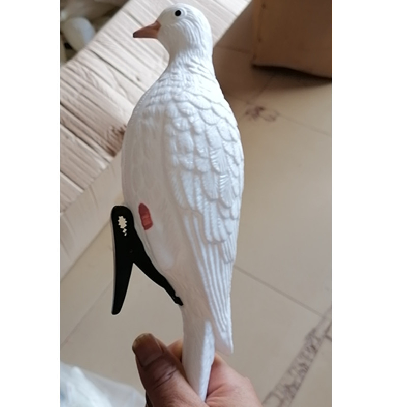 Realistična figura goluba za vrt i vanjsku fotografiju