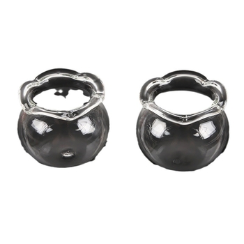 Acvariu din sticlă cu peisaj micro, recipient ecologic simplu pentru casă și birou, imprimare de logo posibilă