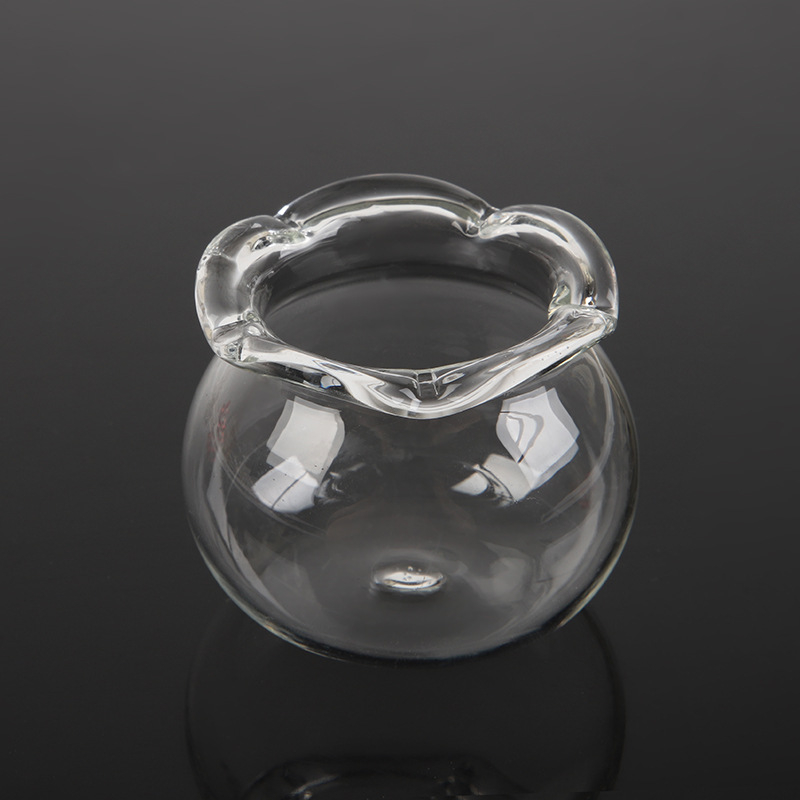 Acvariu din sticlă cu peisaj micro, recipient ecologic simplu pentru casă și birou, imprimare de logo posibilă