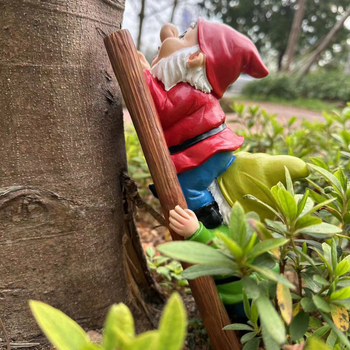 Pengteng statuie de grădină din rășină — stil pastoral, decor exterior pentru curte