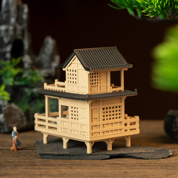 3D ispisani dodaci za dizajn krajolika, bonsai, kamenjar, paviljone, drevne zgrade i dvorišta u kineskom stilu