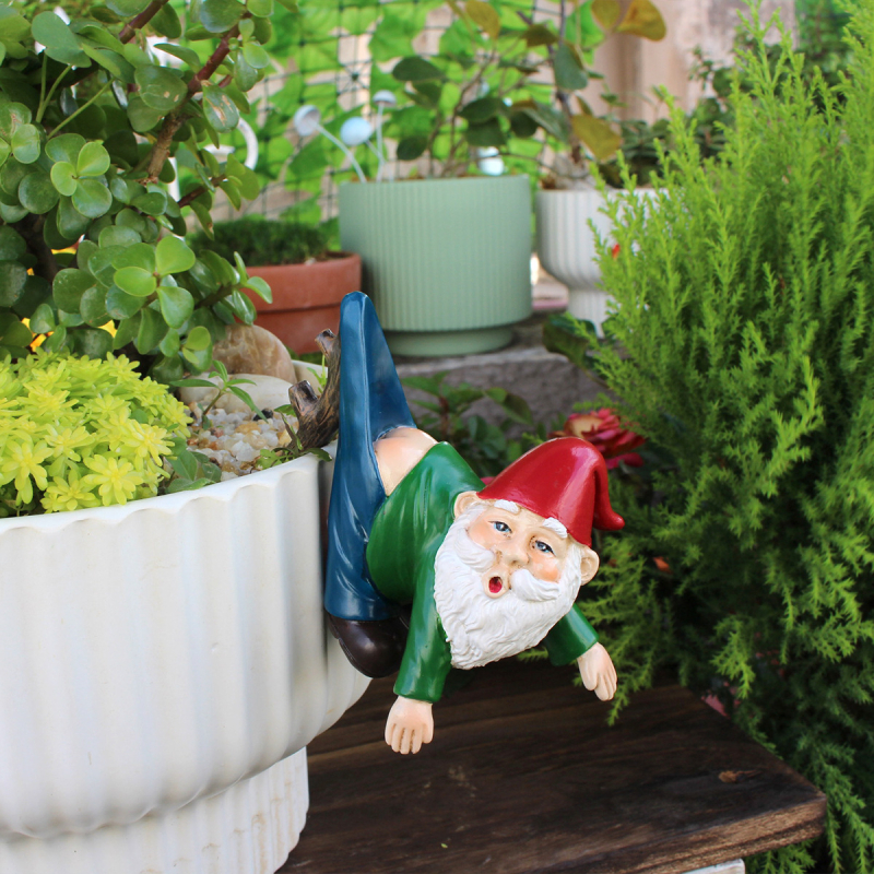 Patuljak ukrasna figurica za mini pejzaž — smola, Hongbang, Moderna umjetnost, Ručni rad od smole