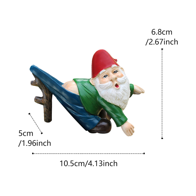 Patuljak ukrasna figurica za mini pejzaž — smola, Hongbang, Moderna umjetnost, Ručni rad od smole