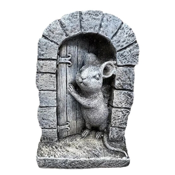 Skulptura za vrt od smole, mini pejzažna dekorativna figura