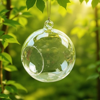 Mikro táj ökológiai üveg moha- és pozsgás növényekhez, fújt üveg, modern stílus