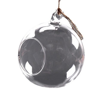 Mikro táj ökológiai üveg moha- és pozsgás növényekhez, fújt üveg, modern stílus