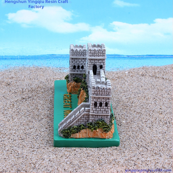 Joc cu nisip pe masă – Marele Zid Chinezesc, stil Chinezesc, din rășină, vopsit, personalizabil cu logo