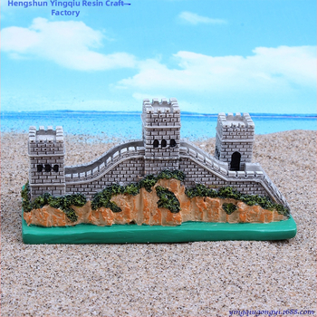 Joc cu nisip pe masă – Marele Zid Chinezesc, stil Chinezesc, din rășină, vopsit, personalizabil cu logo