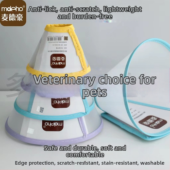 Elizabethán golier pre domáce zvieratá, Medho, jednobaretný vzor, PP materiál, pre psa, vhodný pre všetky ročné obdobia