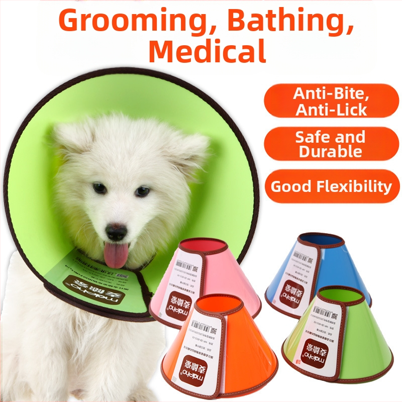 Elizabethán golier pre domáce zvieratá, Medho, jednobaretný vzor, PP materiál, pre psa, vhodný pre všetky ročné obdobia