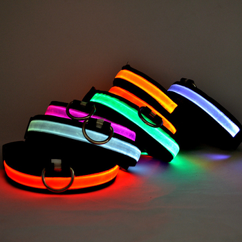 LED világító nyakörv háziállatok számára
