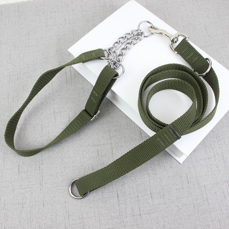 Нейлонов кучешки нашийник с P-ланец – нашийник за домашни любимци, 50 бр.