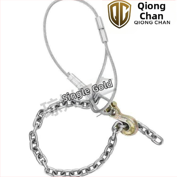 Gālvānizēts tērauda troses pacelšanai un vilkšanai, klase A, daudzšķiedru, elektroplatēts pārklājums