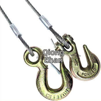 Gālvānizēts tērauda troses pacelšanai un vilkšanai, klase A, daudzšķiedru, elektroplatēts pārklājums