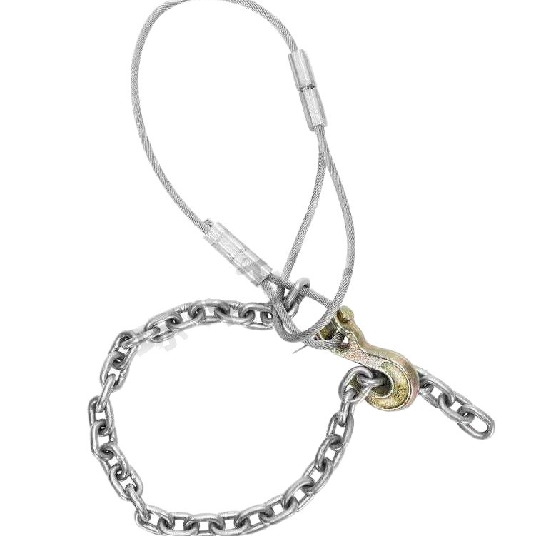 Gālvānizēts tērauda troses pacelšanai un vilkšanai, klase A, daudzšķiedru, elektroplatēts pārklājums