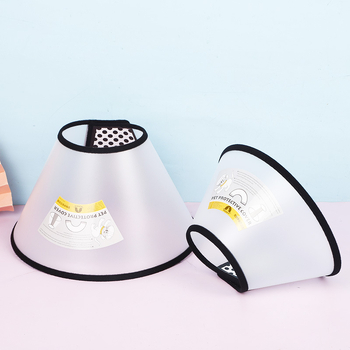 Fan'an Colier protector pentru baie și îngrijire pisici, plastic, model solid, potrivire universală