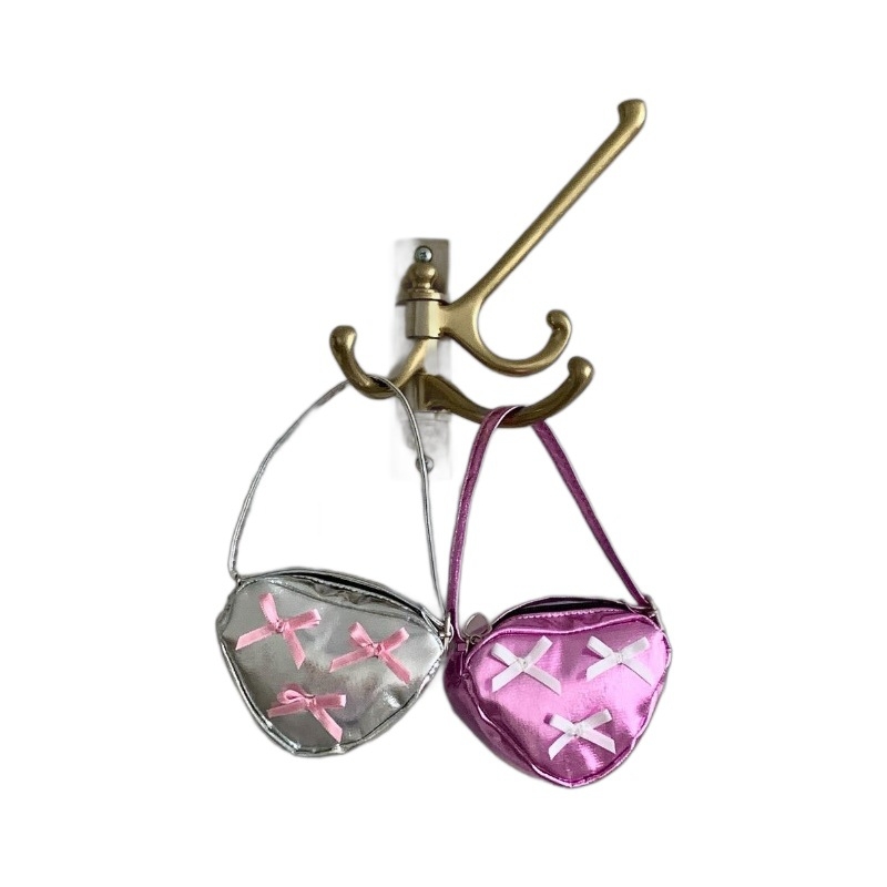 Állatbarátoknak szánt hátizsákszerű táska masni mintával és tároló résszel, puha anyagból, kutyáknak és macskáknak (Origin: Guangdong; Pattern: Bow; Hardness: Soft; Product Category: Backpack)
