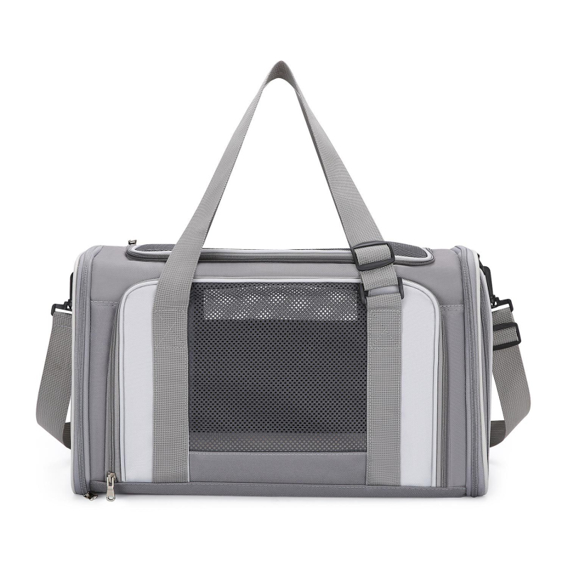 Канва котешка чанта за пътуване, чанта за домашни любимци; Материал: Канва; Категория: Чанта за домашни любимци; Внос: Не