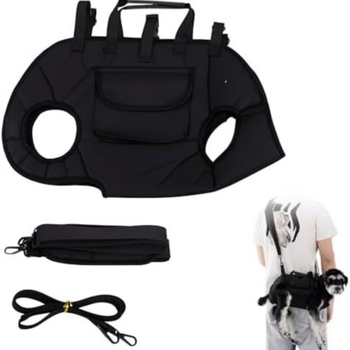 Раница за кучета от Oxford материя, едноцветен дизайн, мека до средна твърдост