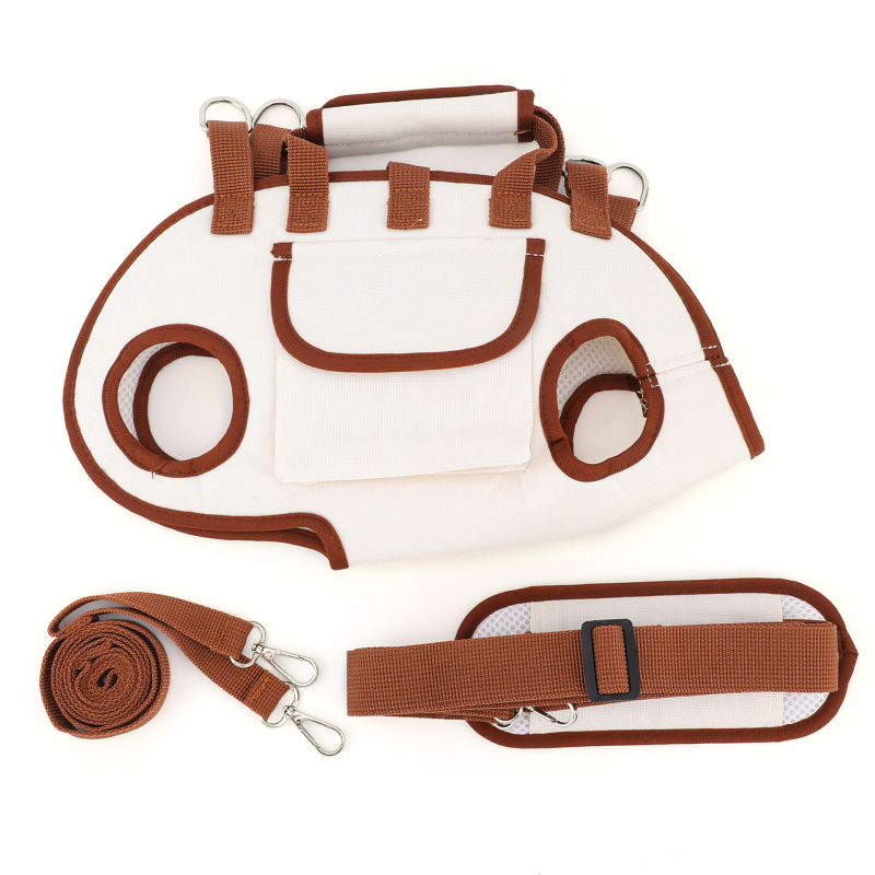 Раница за кучета от Oxford материя, едноцветен дизайн, мека до средна твърдост