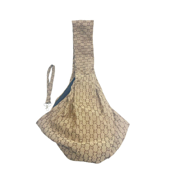 Geantă de purtat pentru animale de companie – pânză, brand ironbaby, capacitate 500, cu două fețe, model cu litere