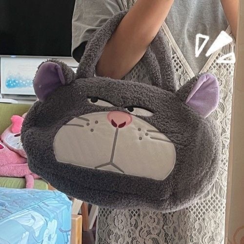 Geantă Tote pentru animale de companie cu design desen animat — material textil, fără licență IP, fără import