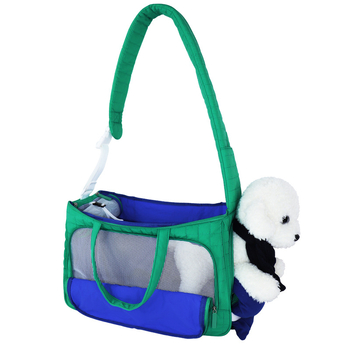 Vállon át vihető vászon kisállat hátizsák, crossbody dizájn, 30L kapacitás, légáteresztő, egyedi logó nyomtatás