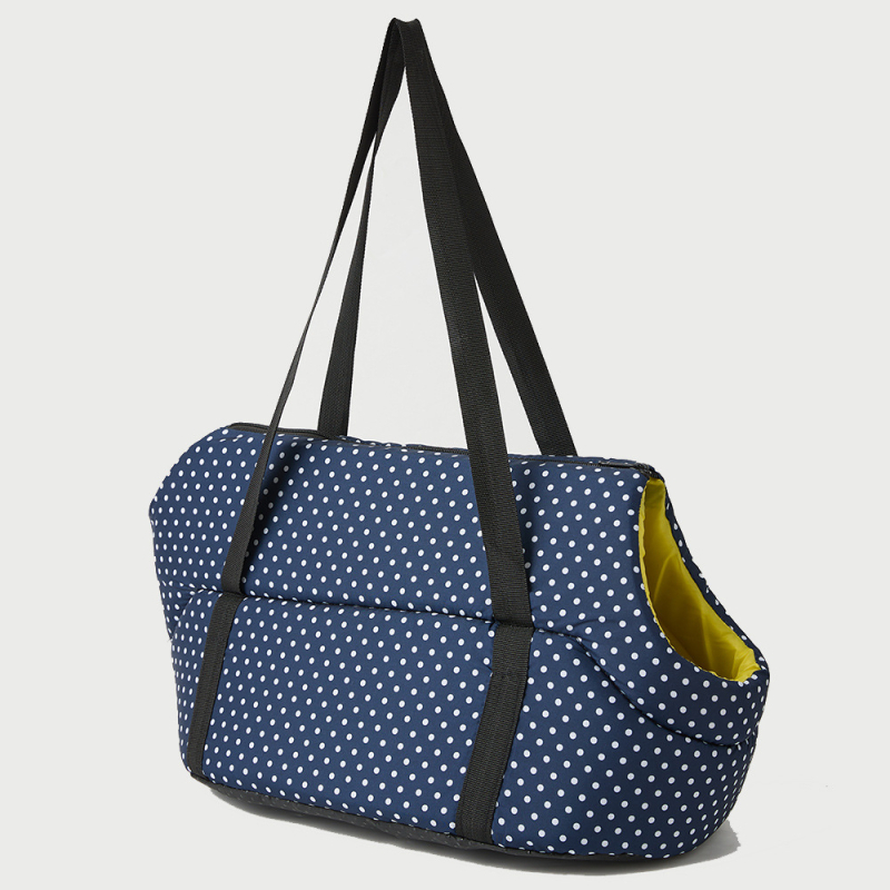 Чанта за домашни любимци — дишаща раница за котки и малки кучета, полиестер, еднородна шарка, мека