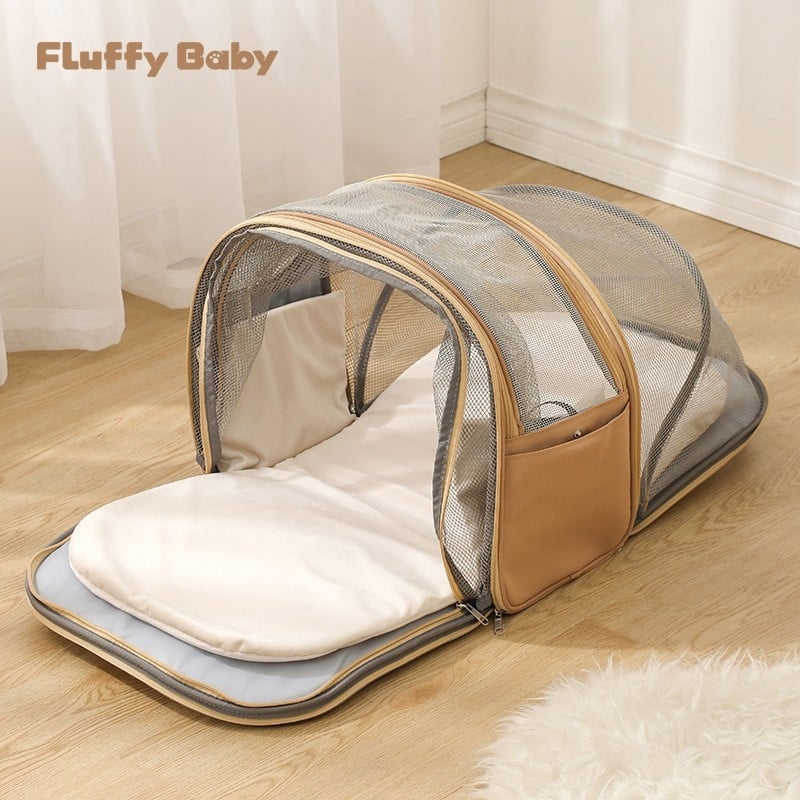 Nylon hátizsák kutyáknak, 40-50 L kapacitás, 1,1 kg súly