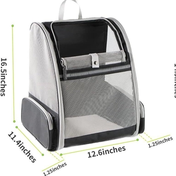 Torba za kućne ljubimce, Oxford tkanina, kapacitet 20–30, srednja tvrdoća