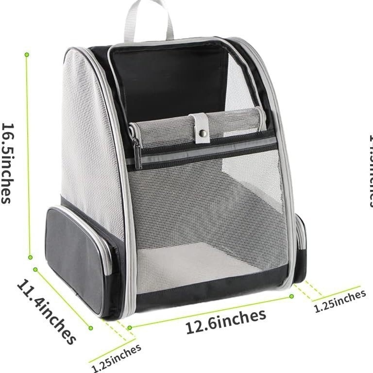 Torba za kućne ljubimce, Oxford tkanina, kapacitet 20–30, srednja tvrdoća