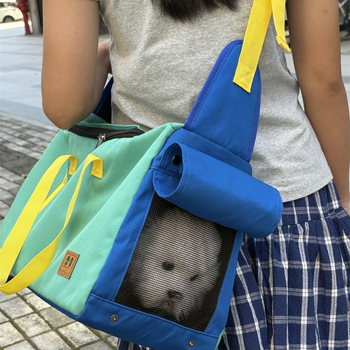 Ruksak za kućne ljubimce za mačke i pse, Oxford platno, jednofarban dizajn, marka Xmaoers, ovlaštena privatna marka