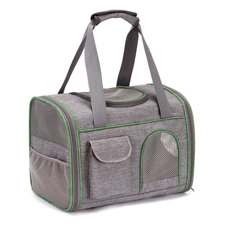 Rucsac pentru animale de companie pentru exterior, respirabil, pliabil, portabil, compatibil cu mașina — material: anion; capacitate: 1; model: potrivire a culorilor; duritate: medie