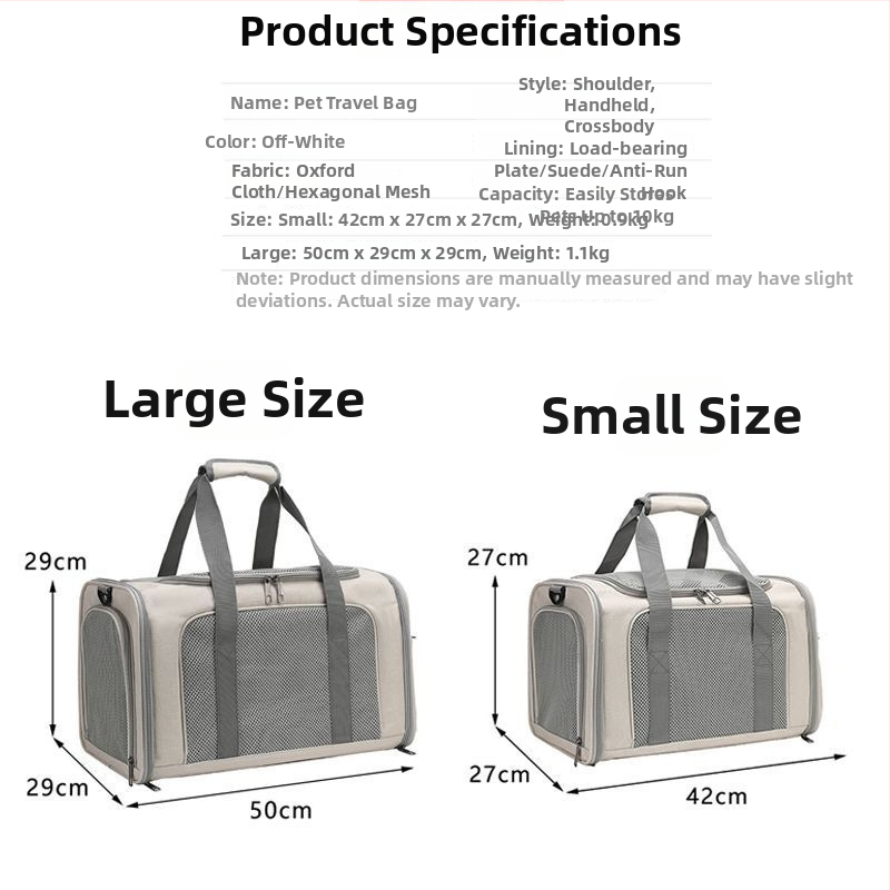 Macska- és kisállat-táska – hordozható, összecsukható, lélegző (Anyag: textil; Márka: Fangqi chain; Mintázat: egyszínű; Keménység: közepes)