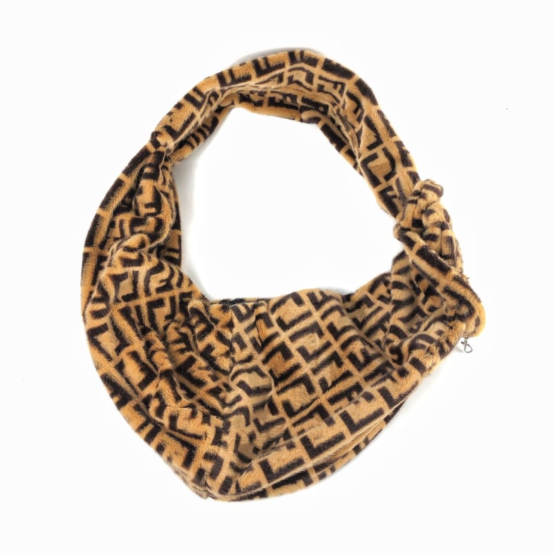 Rucsac carrier pentru câine cu design reversibil dublu, material velur, cod Km-bag005