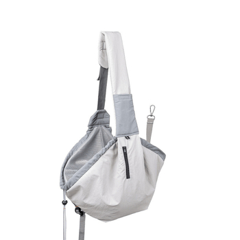 Geantă pliabilă pentru animale de companie, rucsac crossbody pentru pisici și câini mici, poliester, capacitate până la 7,5 kg