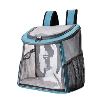 Állat számára való hátizsák űrkapszula dizájnnal, poliészter, kapacitás 15, kétoldali vállpánt