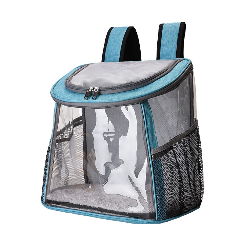 Állat számára való hátizsák űrkapszula dizájnnal, poliészter, kapacitás 15, kétoldali vállpánt