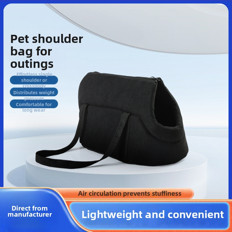 Saliekama mājdzīvnieku soma kaķiem un suņiem – Oxford materiāls, ietilpība 0,5–5 kg, vienkrāsains raksts